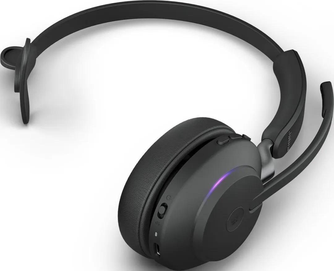 Jabra Evolve2 65 MS Mono Headset - Zwart - 26599-899-989