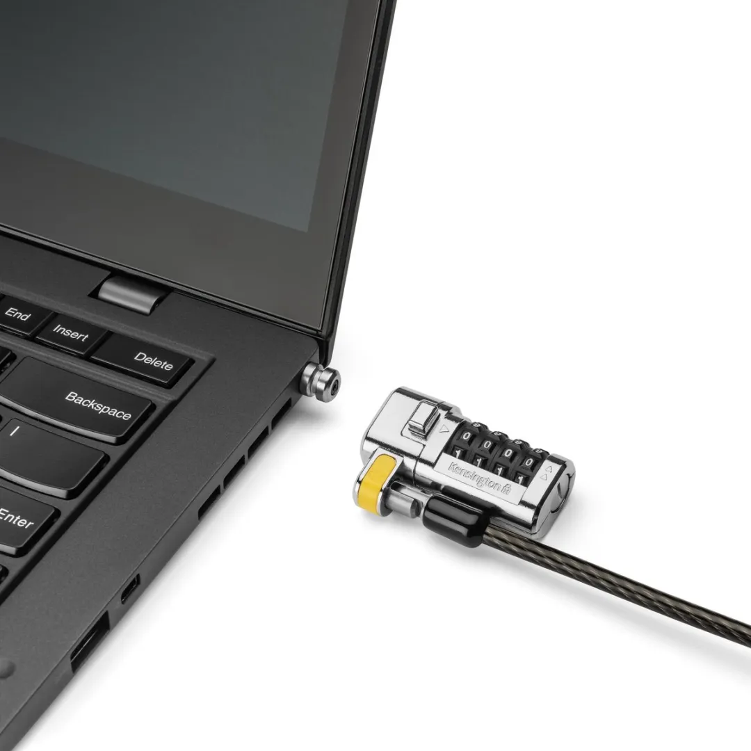 Kensington ClickSafe K68105EU Universeel Laptopslot - Zwart