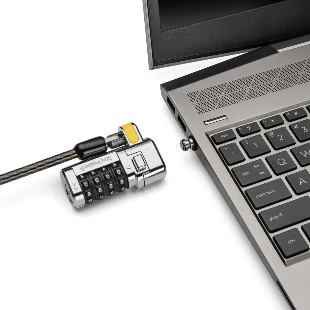 Kensington ClickSafe K68105EU Universeel Laptopslot - Zwart