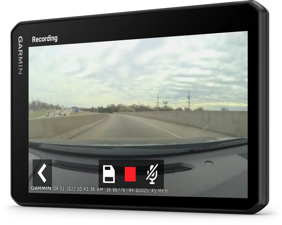 Garmin DriveCam 76 Navigatiesysteem Auto - 7 inch - Ingebouwde Dashcam - Zwart