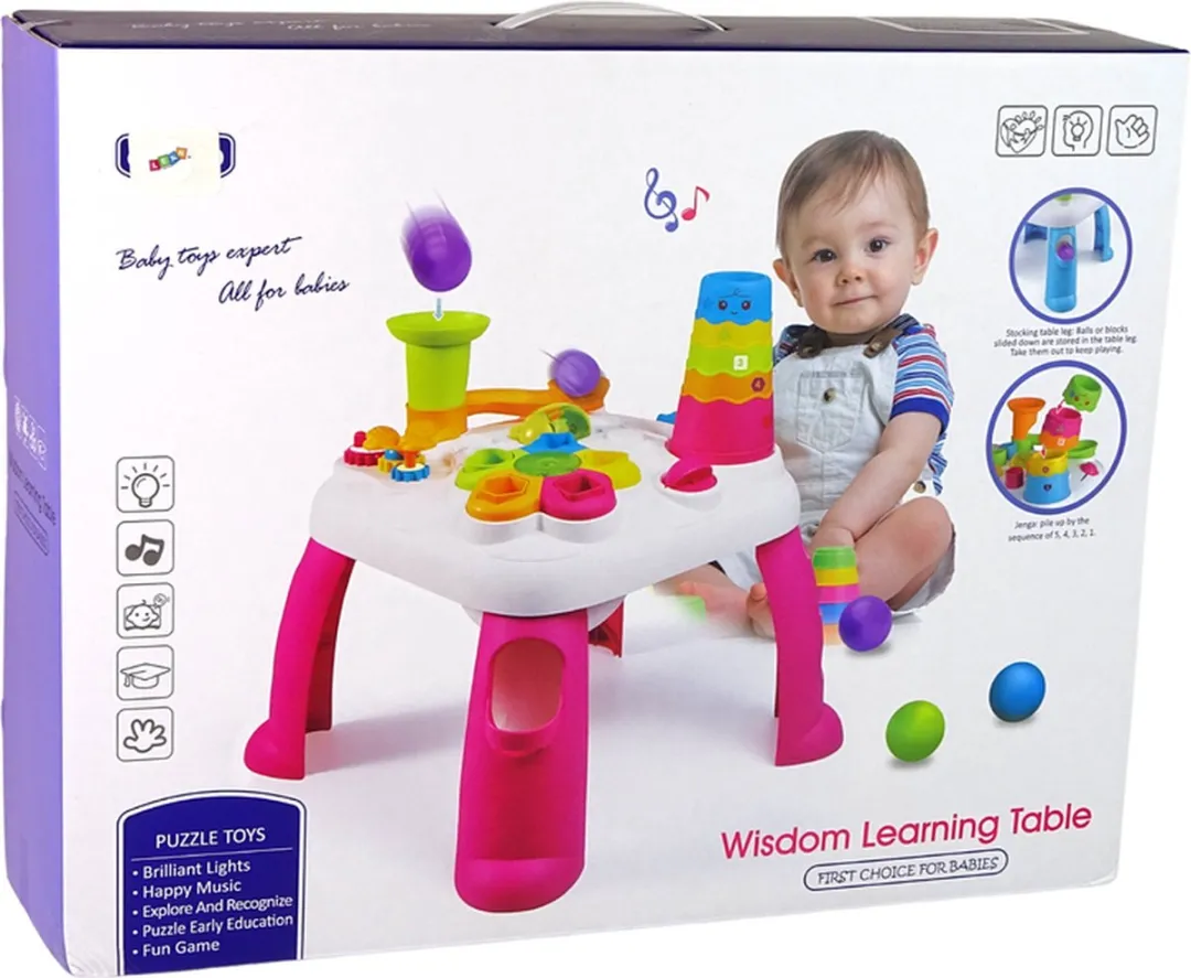 Lean Toys Speeltafel Peutertafel - Educatief - 18+ maanden - afbeelding 3 van 5