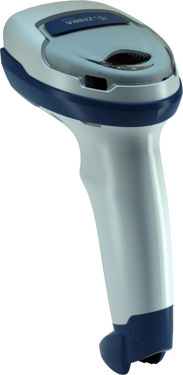 Zebra DS2208-HC Barcode-Scanner Wit