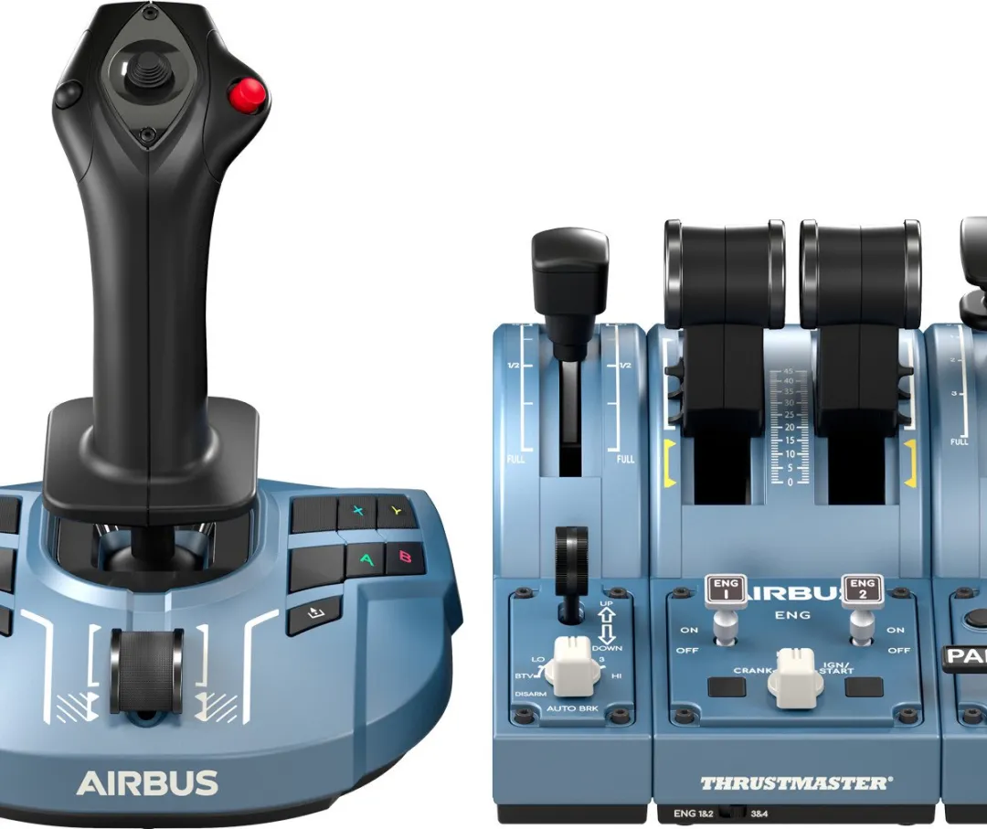 Thrustmaster TCA Captain Pack X Airbus Edition Joystick - Zwart/Grijs - afbeelding 2 van 2