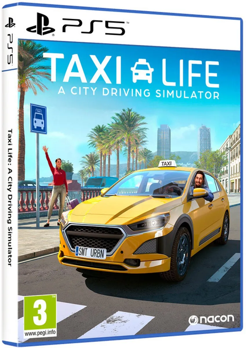 Nacon Taxi Life PS5 Game - 1 Speler