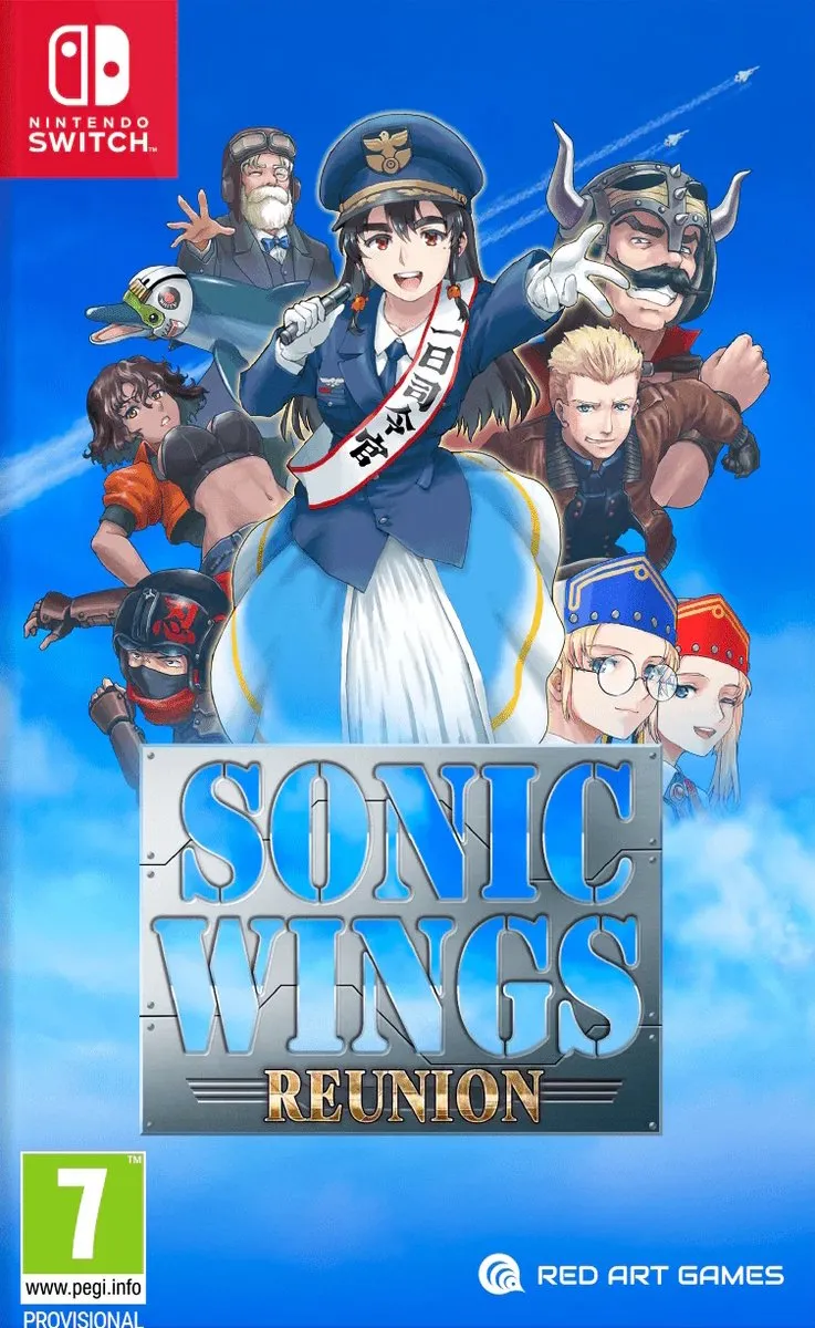 Red Art Games Sonic Wings Reunion Nintendo Switch - 2 Spelers