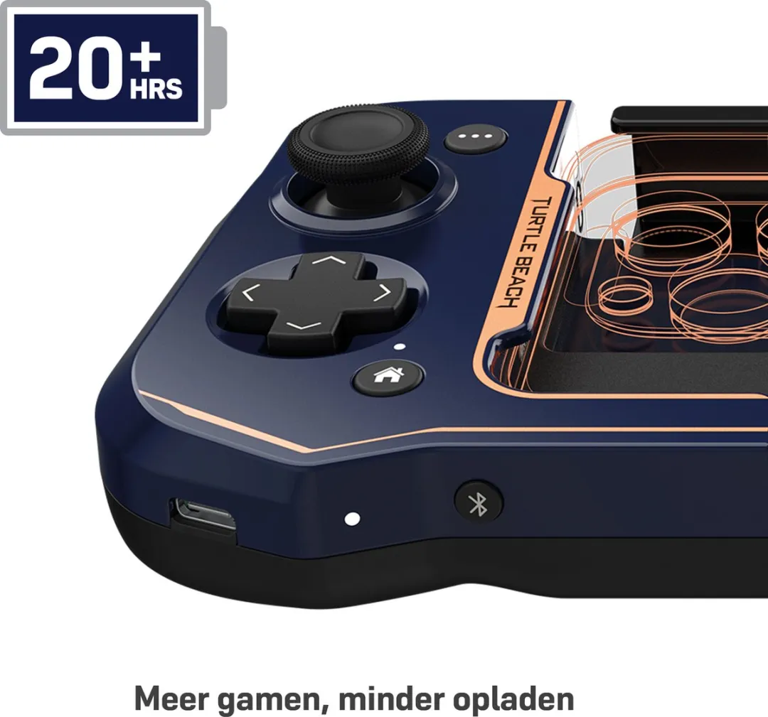 Turtle Beach Atom TURA32.BX.GADE Mobiele Gamecontroller - iPhone 11-14 - Blauw