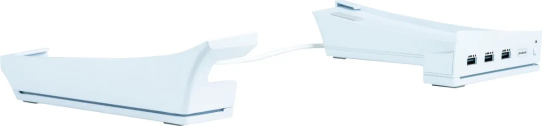 Nacon Horizontale Console Standaard & Oplaadstation PS5 Slim - Wit
