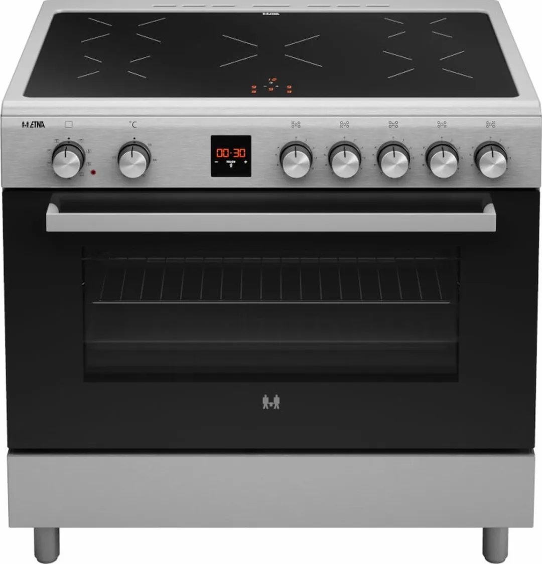 Etna FI590RVS Inductiefornuis 90cm