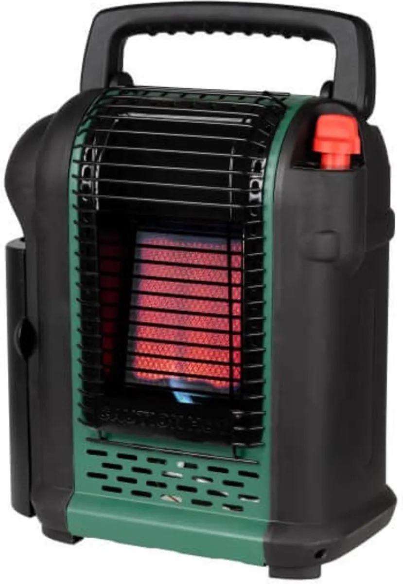 Eurom Outsider Gaskachel 2000W - Groen/Grijs - afbeelding 4 van 6