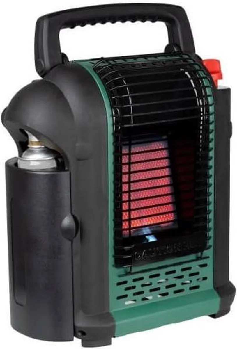 Eurom Outsider Gaskachel 2000W - Groen/Grijs - afbeelding 2 van 6
