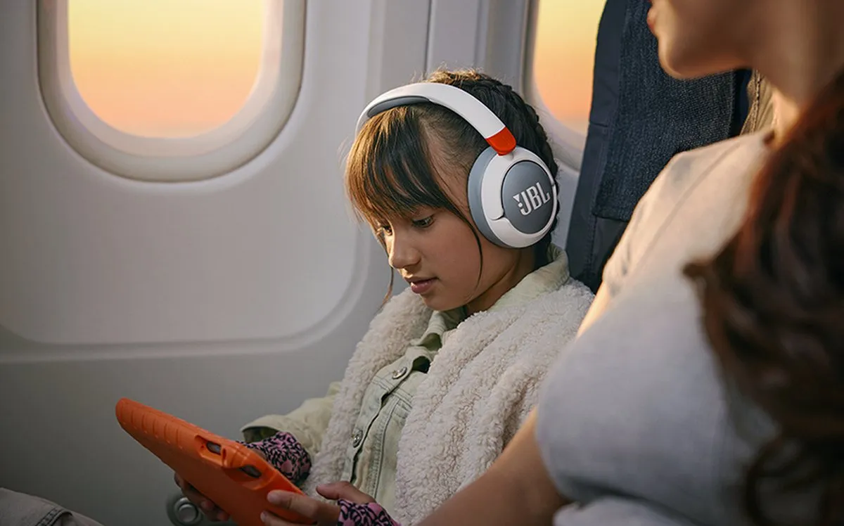 JBL Junior 470NC Kinderkoptelefoon - Noise Cancelling - Blauw