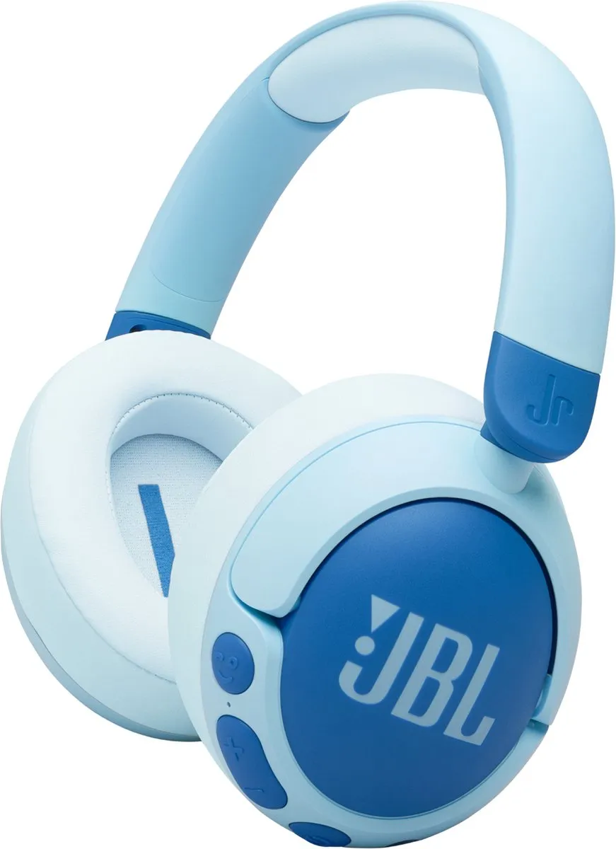 JBL Junior 470NC Kinderkoptelefoon - Noise Cancelling - Blauw
