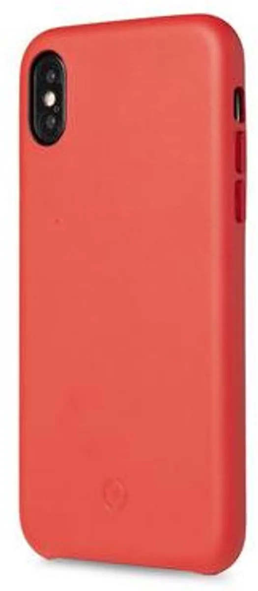Celly iPhone XS Max Hoesje SUPERIOR999RD - Zwart