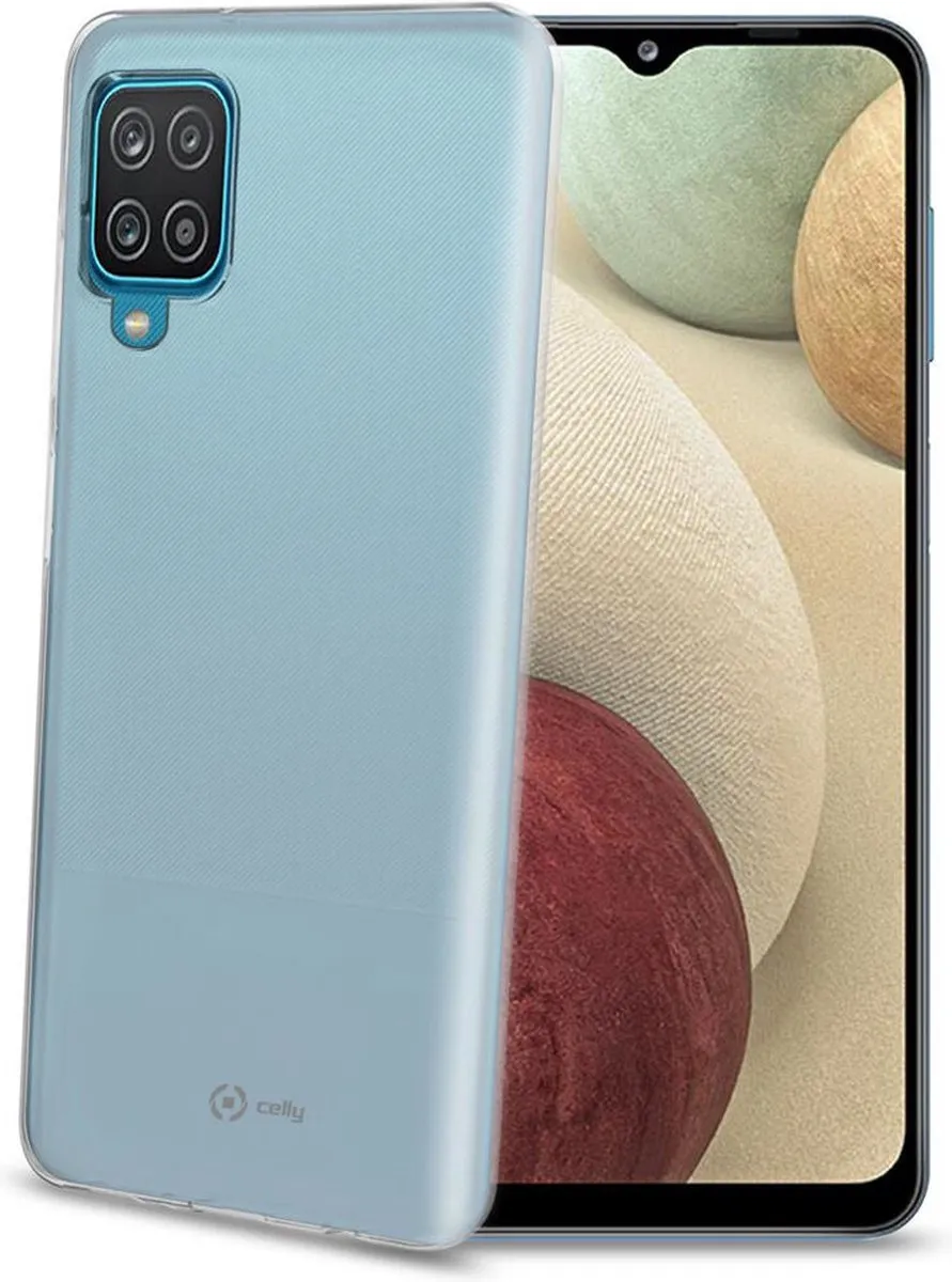 Celly Hoesje Samsung Galaxy A12 - Transparant