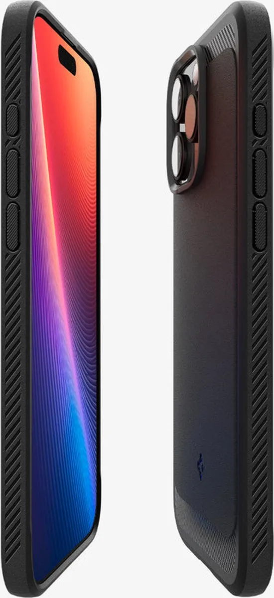 Spigen Rugged Armor ACS07987 iPhone 16 Pro Max Hoes - Grijs