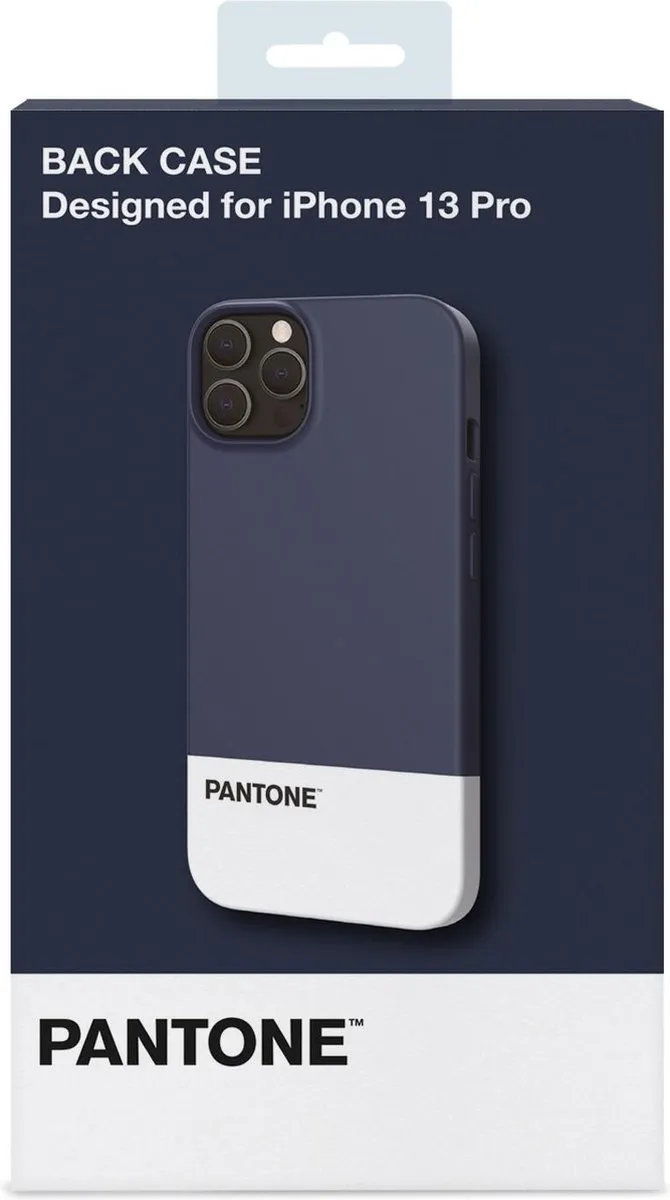 Celly Pantone Design Silicone Hoesje iPhone 13 Pro PT-PC1008N - Blauw