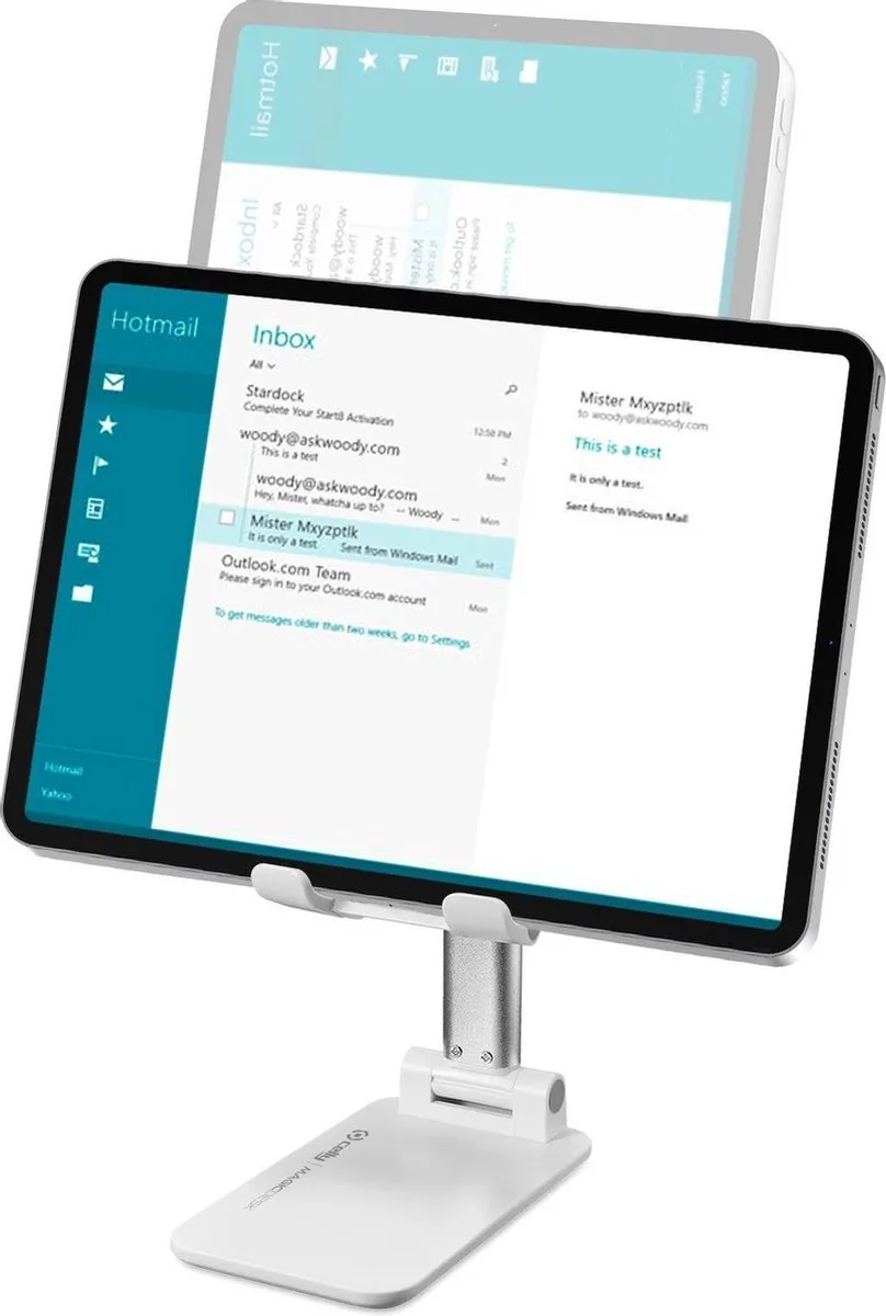 Celly MagicDesk Telefoonhouder 10.5 Inch - Wit