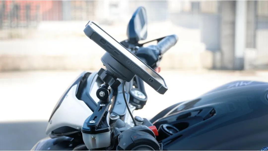 Lampa Optiline Draadloze Oplader Scooter - SAE Aansluiting - Zwart