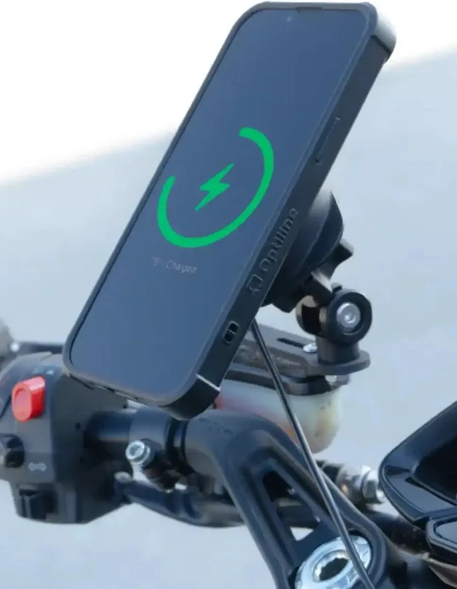 Lampa Optiline Draadloze Oplader Scooter - SAE Aansluiting - Zwart - afbeelding 6 van 6