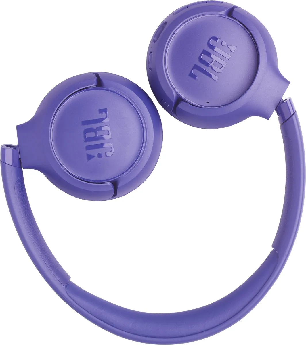 JBL Tune 530BT Draadloze Over-Ear Koptelefoon - 50 uur - Paars - afbeelding 6 van 6