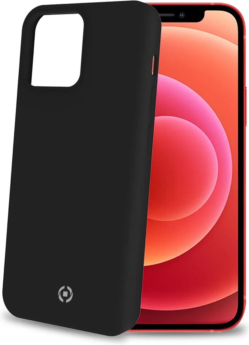 Celly Cromo Back Cover iPhone 13 CROMO1007BK - Zwart