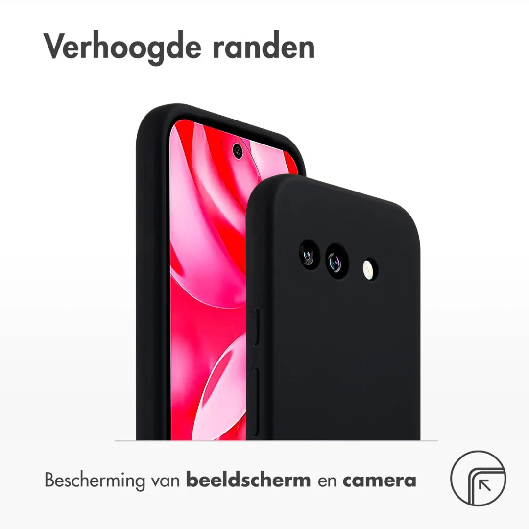 Accezz Hoesje Google Pixel 9a - Zwart