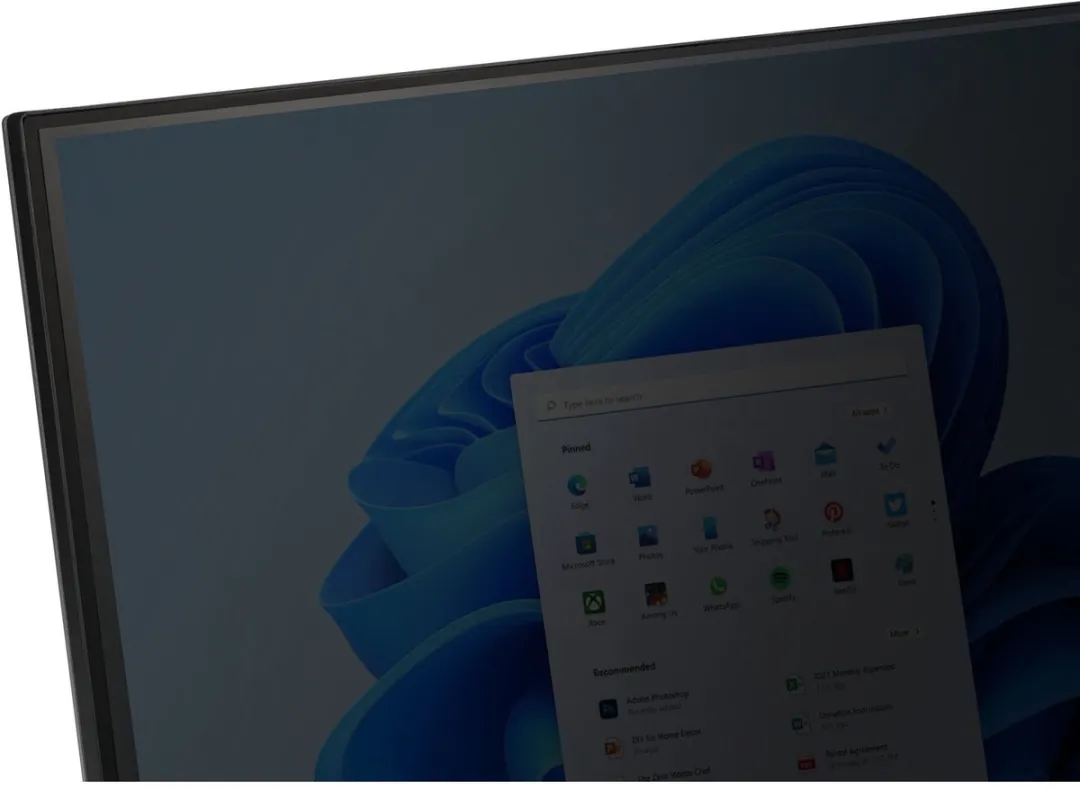 Kensington Monitor Privacyfilter - Tweezijdig Verwijderbaar - Screenfilter - Voor 22'' Monitor - 16:9 Beeldverhouding - Zwart