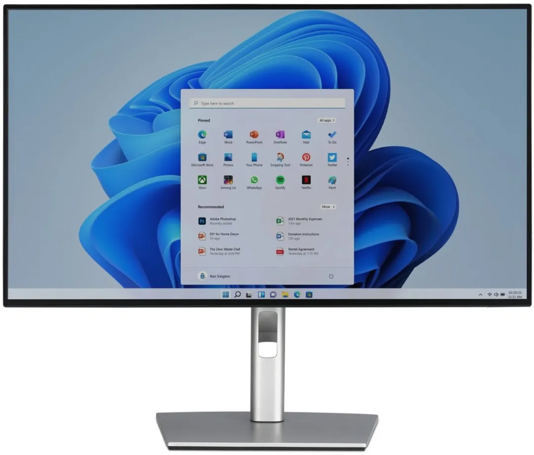 Kensington Monitor Privacyfilter - Tweezijdig Verwijderbaar - Screenfilter - Voor 22'' Monitor - 16:9 Beeldverhouding - Zwart