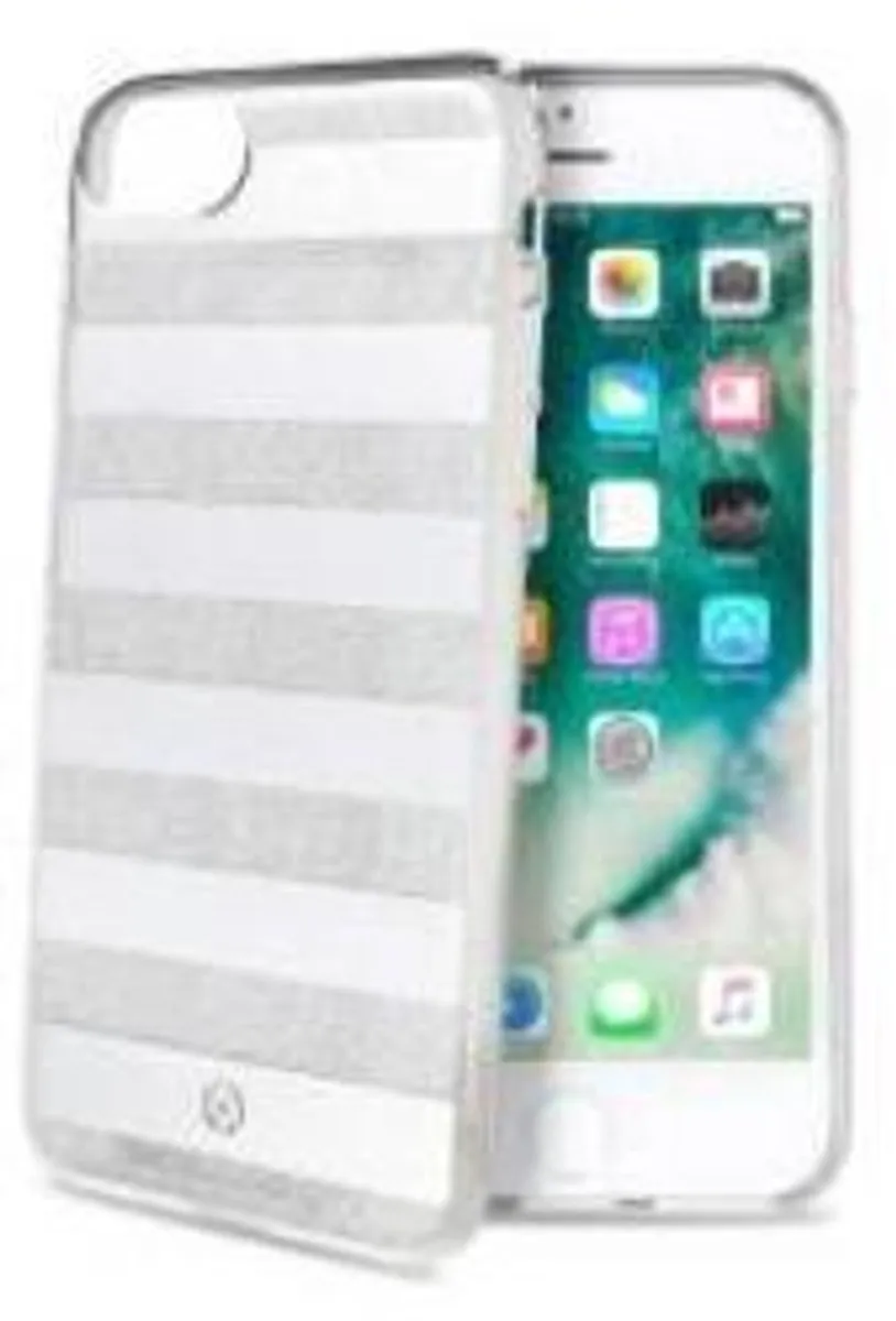 Celly Stripes Back Case iPhone 6/7/8