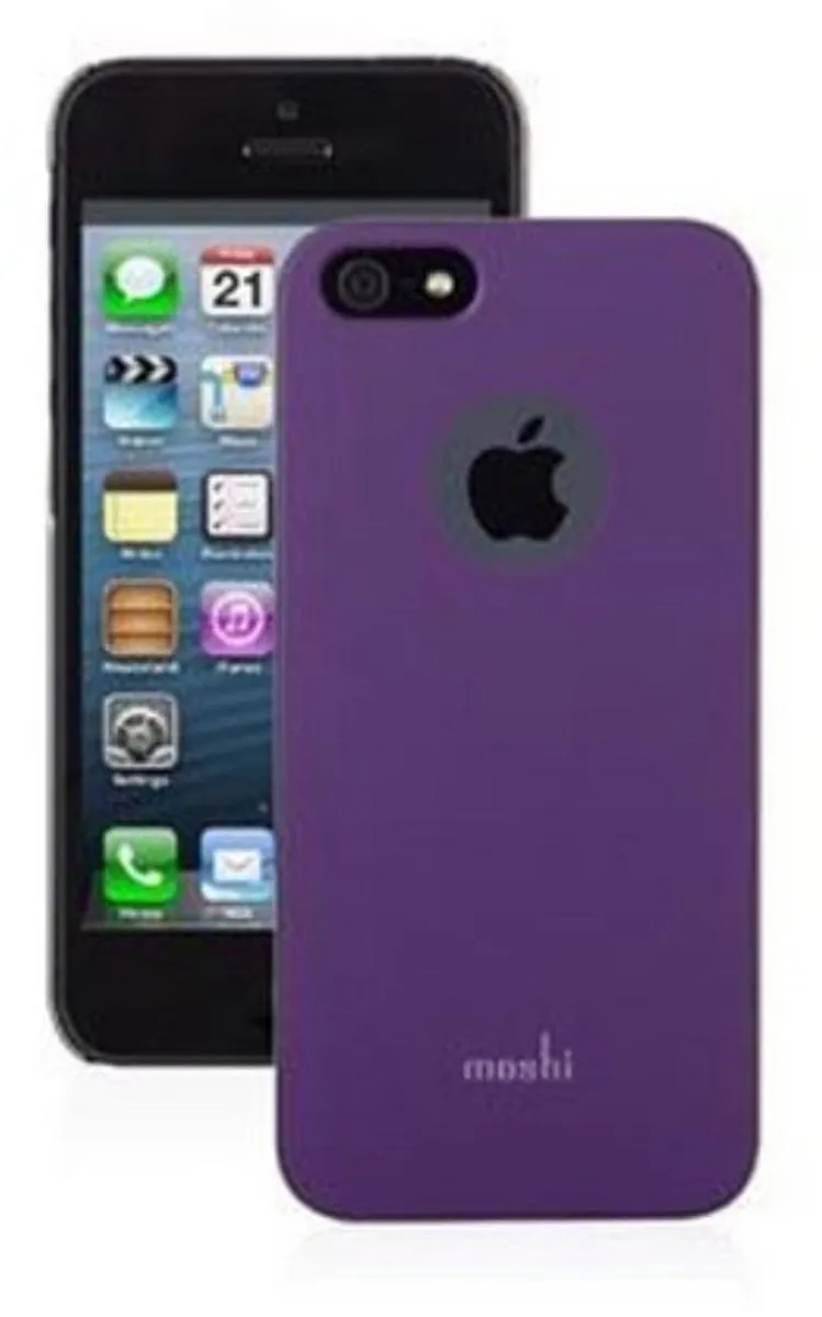 Moshi iGlaze iPhone 5/5s/SE Hoesje - Paars