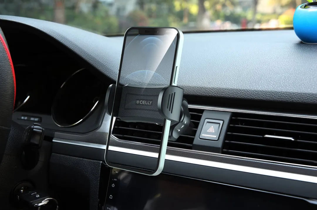 Celly Planet Telefoonhouder Airvent - Zwart