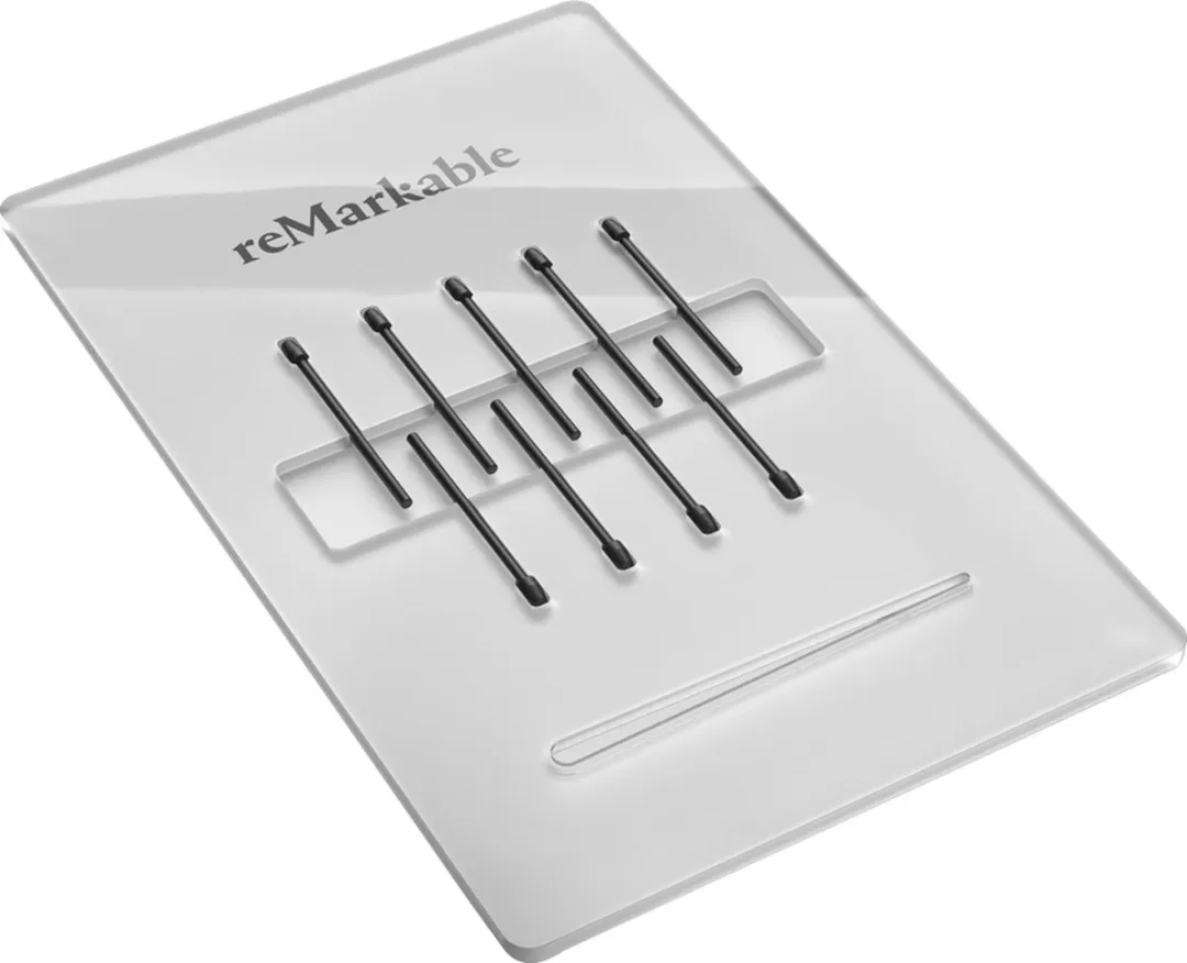Marker PLUS (met gum) - stylus pen voor reMarkable 2 met extra tips - [NIET VOOR reMarkable PRO of PRO MOVE!]