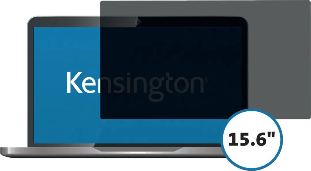 Kensington 626469 Laptop Privacyfilter 15.6" - Zwart