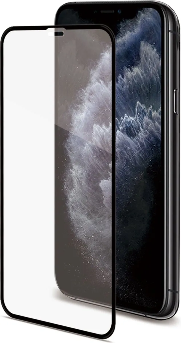 Celly Full Glass Screenprotector iPhone 11 Pro Max FULLGLASS1002BK - Zwart