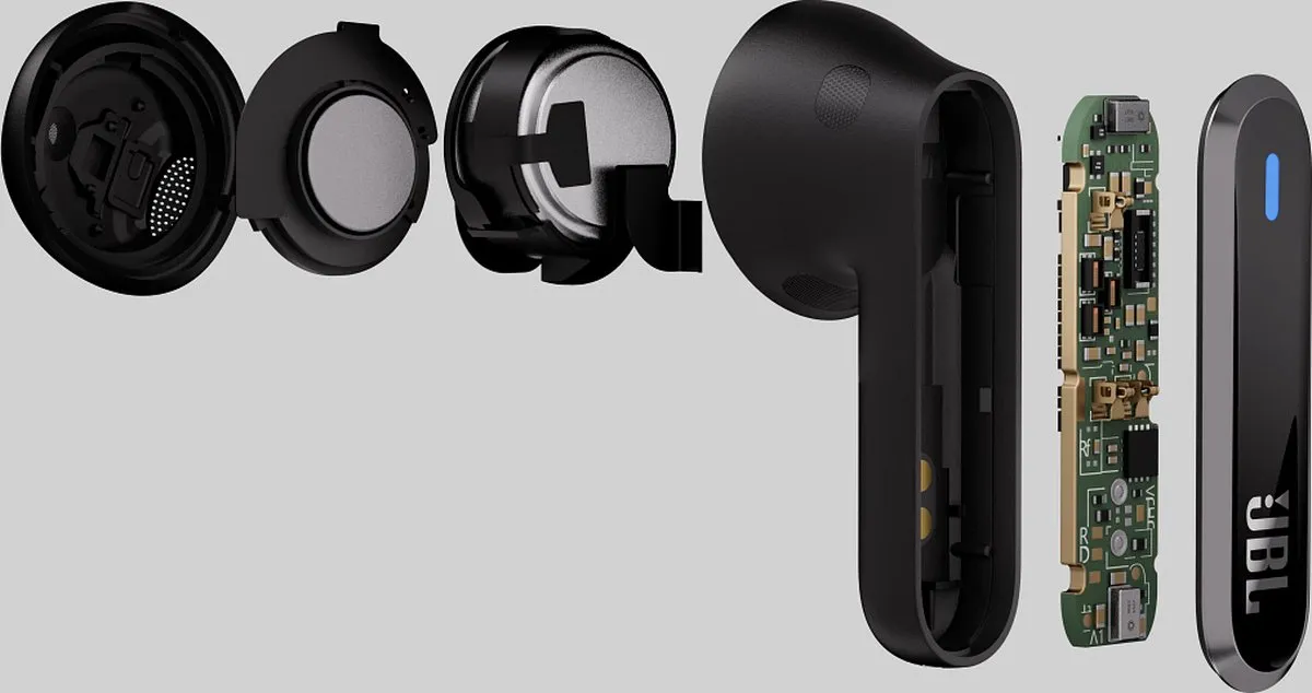 JBL Live Flex JBLLIVEFLEXBLK Oordopjes - 40 uur - Zwart