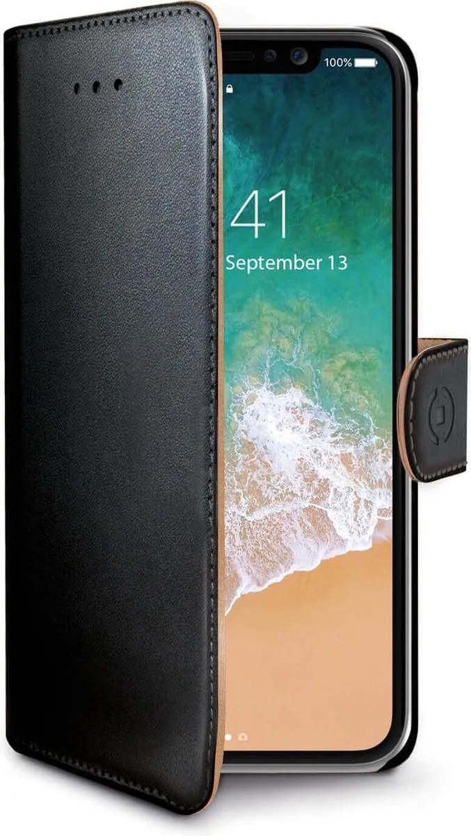 Celly Hoesje iPhone XS/X WALLY900