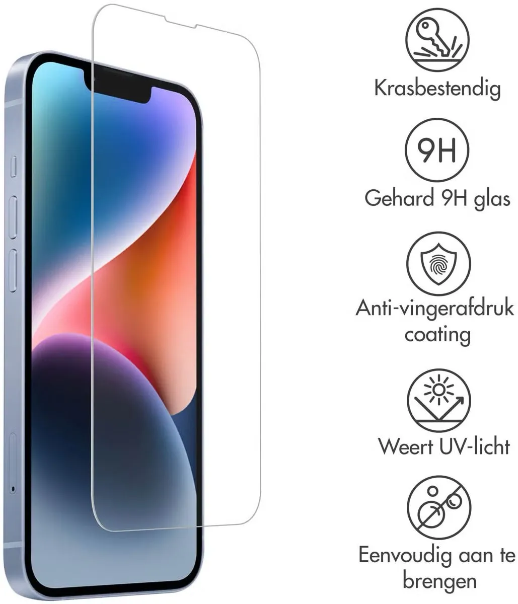 Imoshion Screenprotector iPhone 14 Pro - Gehard Glas