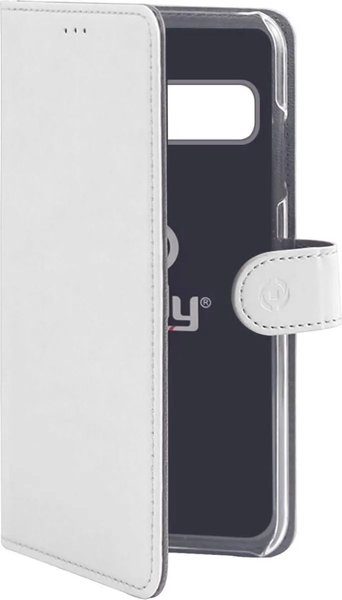 Celly Wally891WH Boekmodel Hoesje Samsung Galaxy S10+