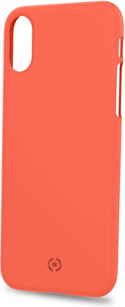 Celly Shock Back Cover iPhone X/Xs SHOCK900OR - Oranje