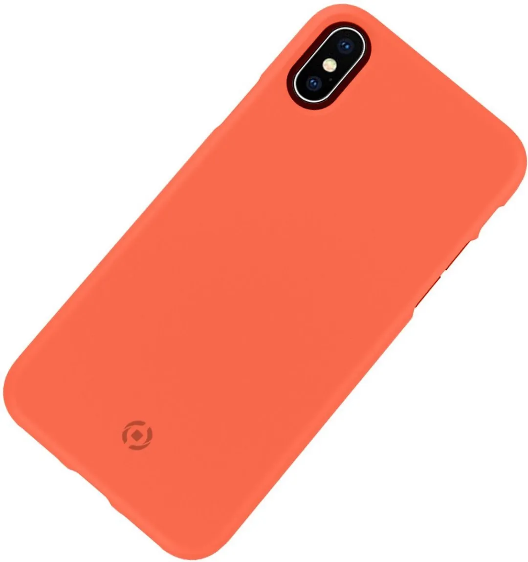 Celly Shock Back Cover iPhone X/Xs SHOCK900OR - Oranje