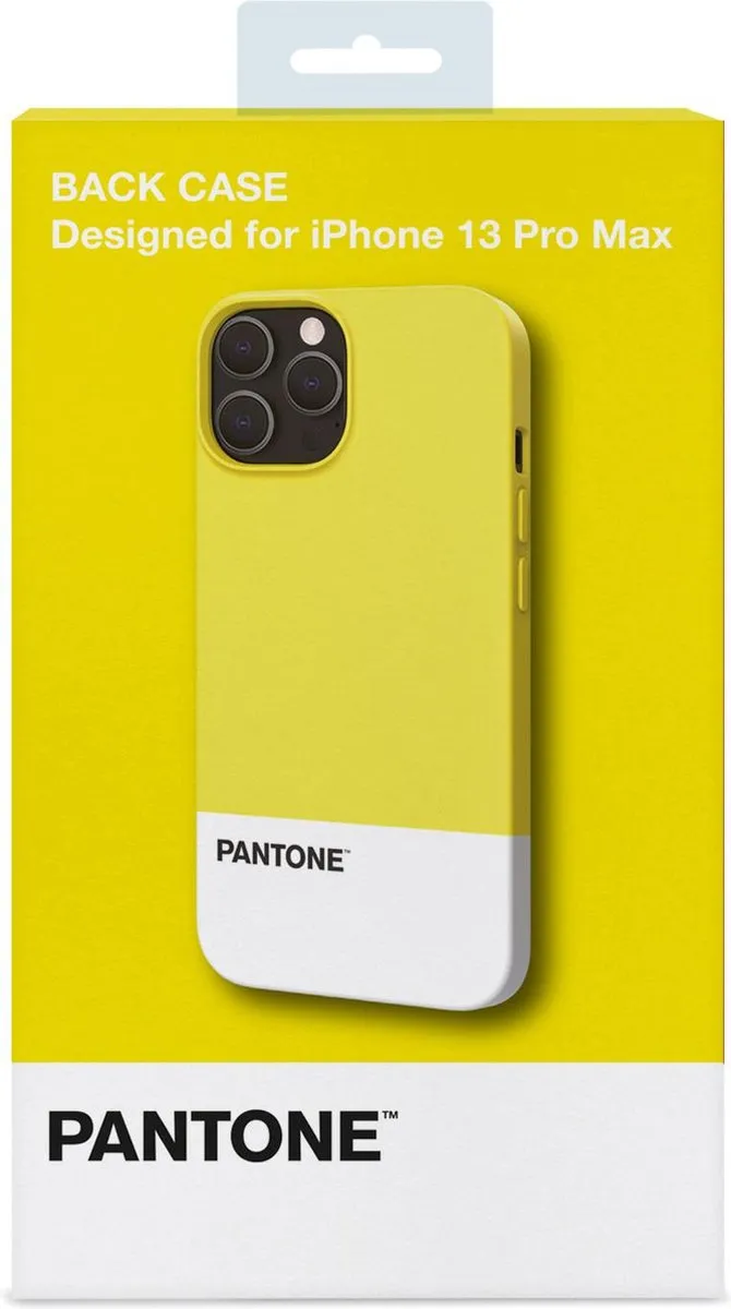 Celly Silicone Backcover iPhone 13 Pro Max Geel PT-PC1009
