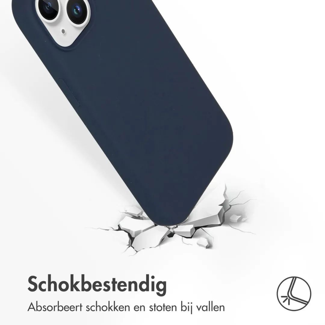 Accezz Hoesje iPhone 15 Donkerblauw - MagSafe
