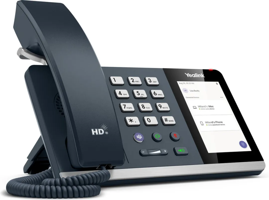 Yealink MP50 Teams Handset - 120 Stuks - Grijs