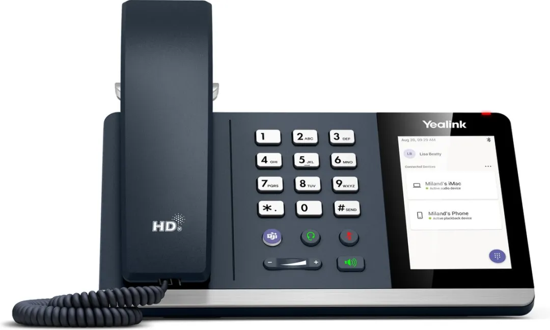 Yealink MP50 Teams Handset - 120 Stuks - Grijs