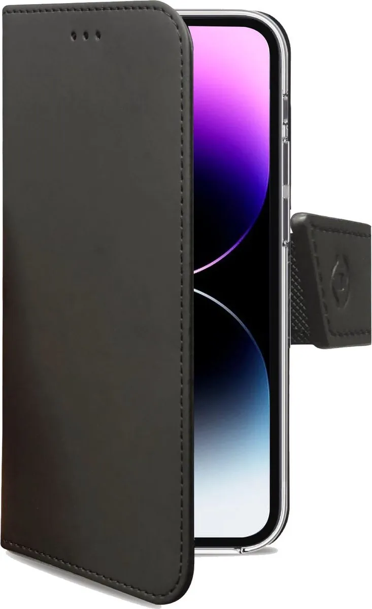 Celly Wally Bookcase Hoesje WALLY1027 - iPhone 14 Pro Max - Zwart