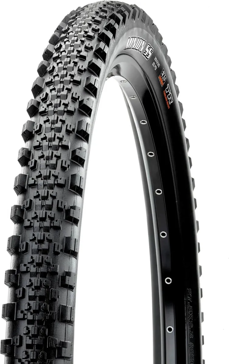 Maxxis Minion Semi Slick BTB DD/TR 27.5x2.30 Vouwband - Zwart