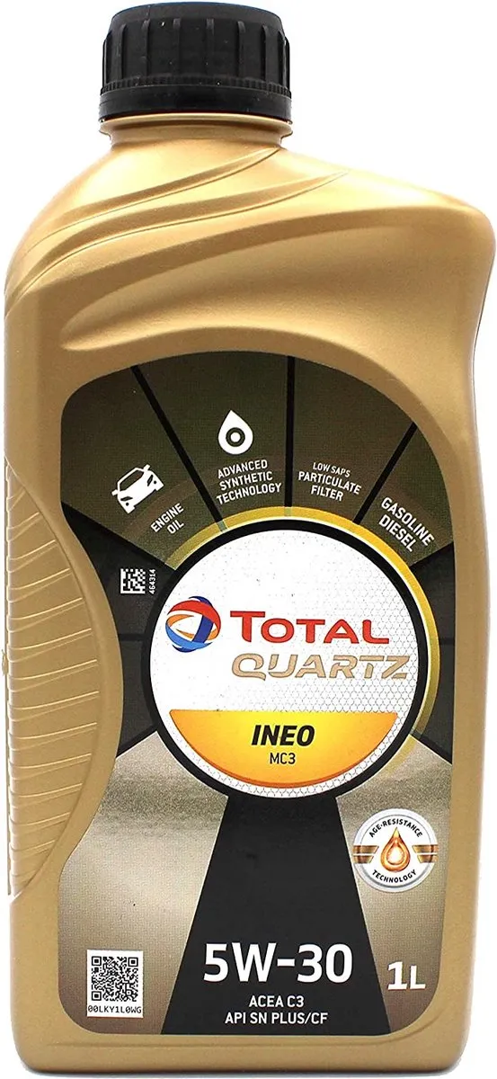 Total Quartz Ineo MC3 5W-30 Motorolie 1L