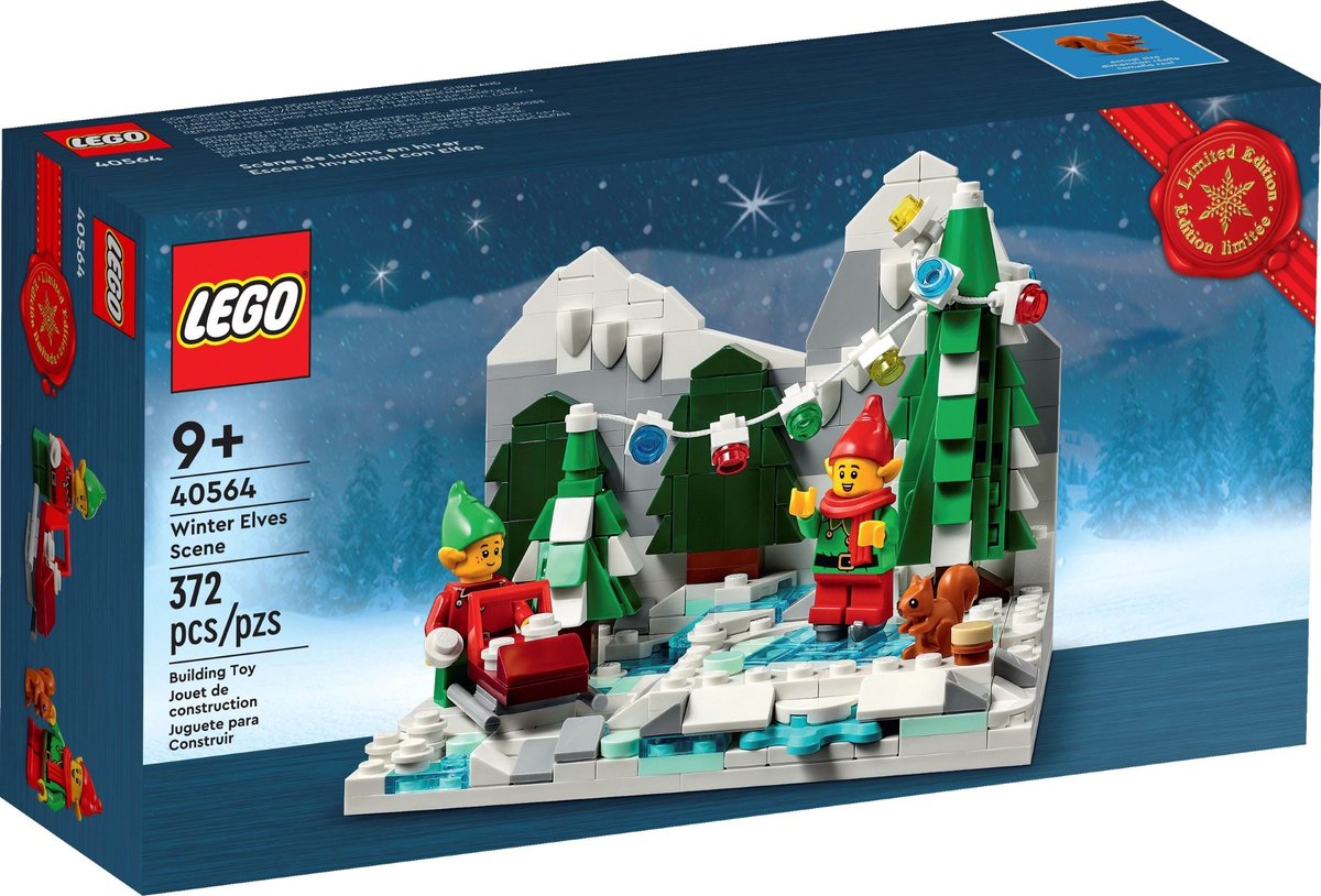 LEGO Kerst Wintertafereel met elfen - 40564