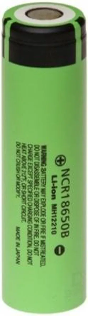 Panasonic NCR18650B Oplaadbare Batterij 3.7V 3400mAh - 10 Stuks