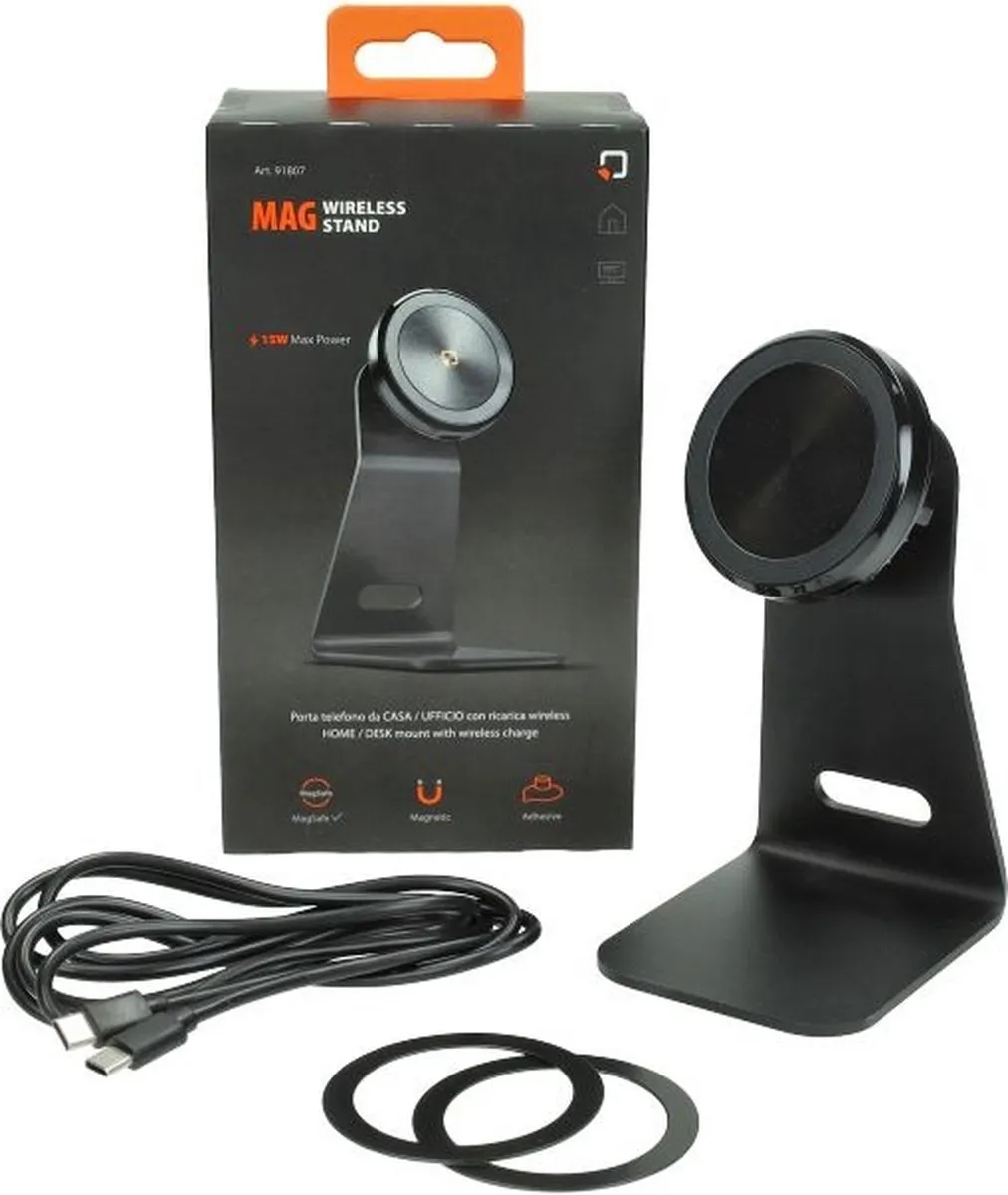 Lampa Optiline Mag Wireless Stand - Zwart